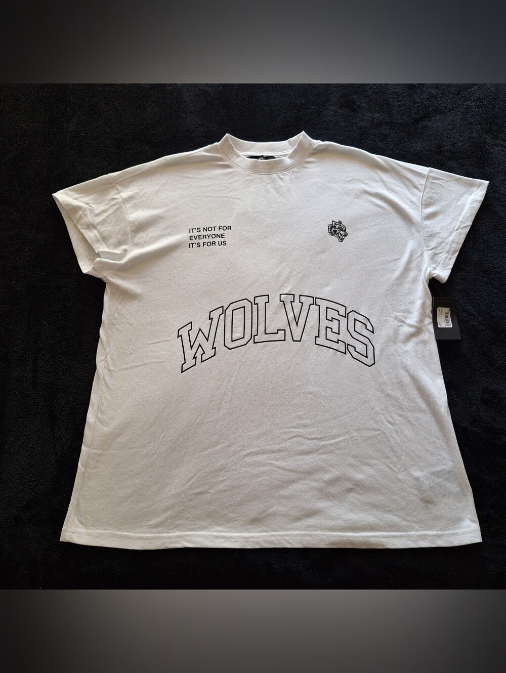 Darc Sport Remember Premium Cap Sleeve Tee - Large - White - NWT